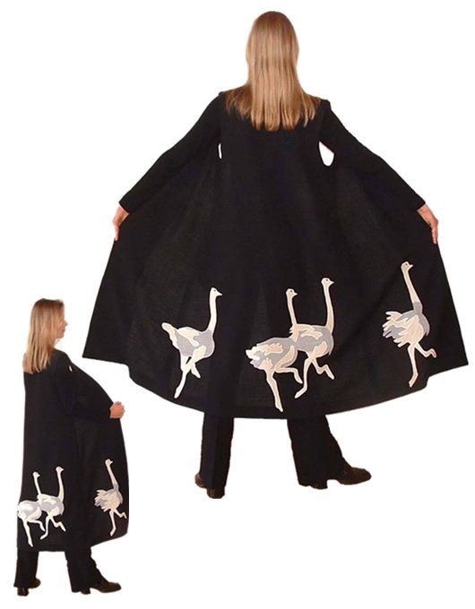 Ostrich Coat